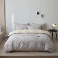 ZH-004 Small Floral Cooling Seersucker Duvet Cover & Pillowcase Set product photo 1
